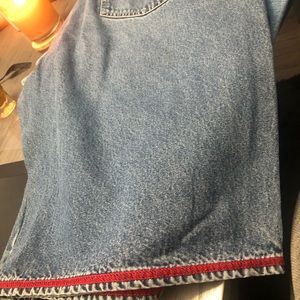 Pure Playaz Jean Shorts Mens 38 14 inseam  Baggy Loose Long Denim Bermuda Street